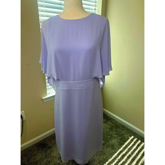 Halston Heritage Dresses & Skirts - Halston Evening Collection Size 12 Lavender Ice Bridal